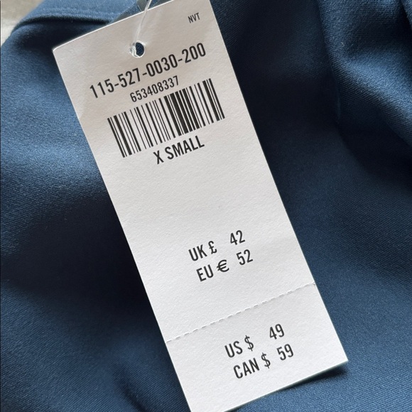 Abercrombie & Fitch Blue Crop Top - Picture 6 of 6